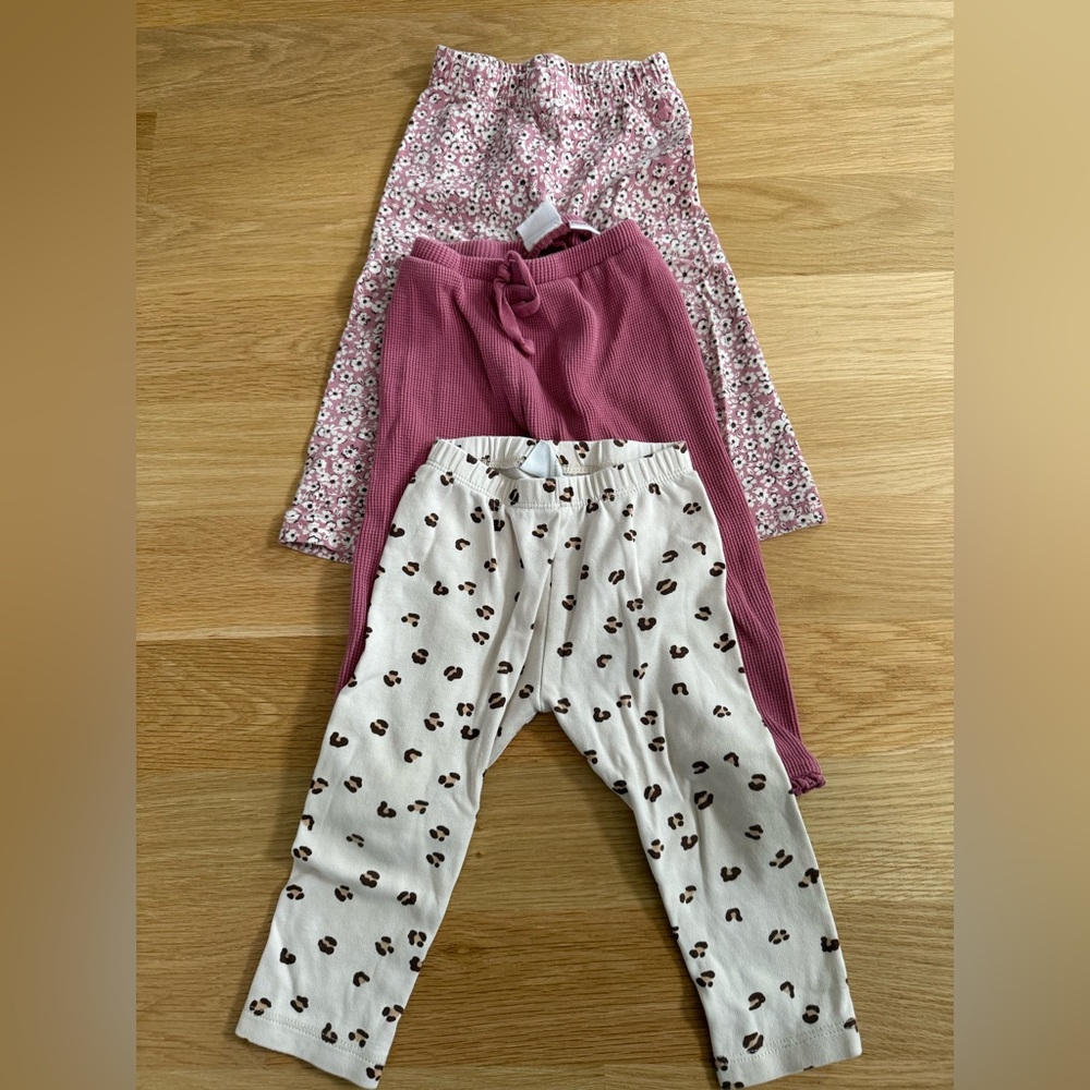Set of three leggings size 12-18, mix of Zara and gap